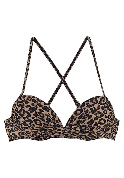Vivance Push-Up-Bikini-Top Thora, in modischem Leo-Print günstig online kaufen