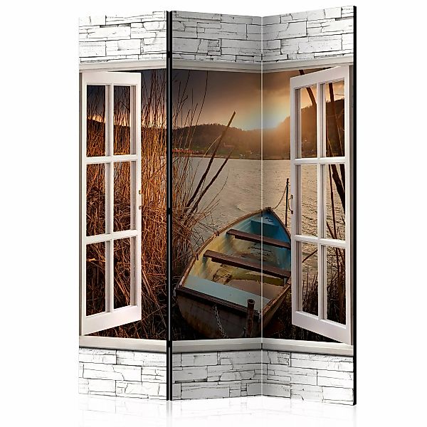 3-teiliges Paravent - Autumnal Lake [room Dividers] günstig online kaufen