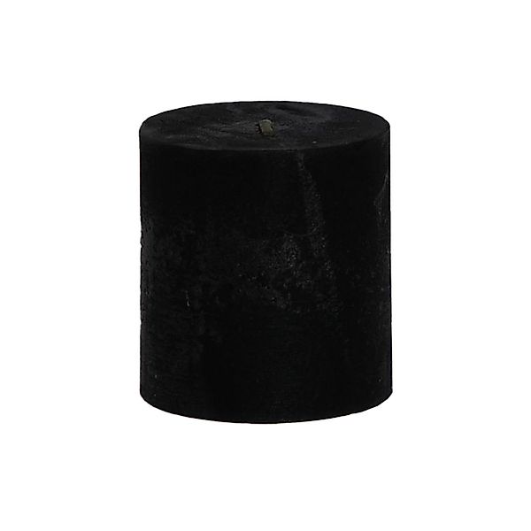 B&S Stumpenkerze Stumpenkerze durchgefärbt black 7,5 günstig online kaufen