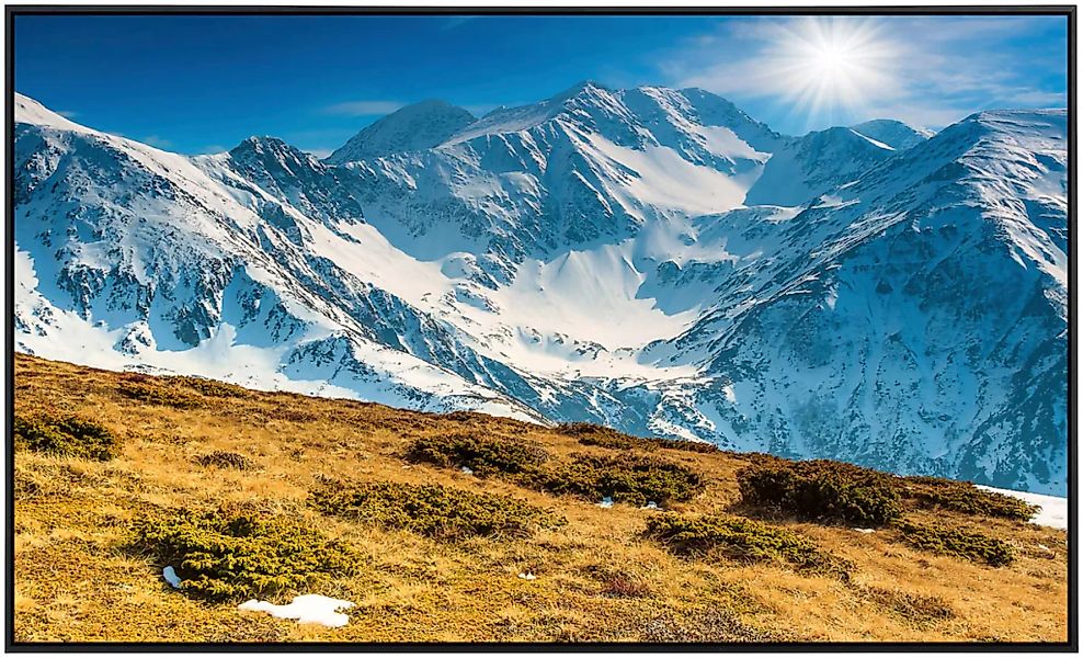 Papermoon Infrarotheizung »Schneeberge«, sehr angenehme Strahlungswärme günstig online kaufen