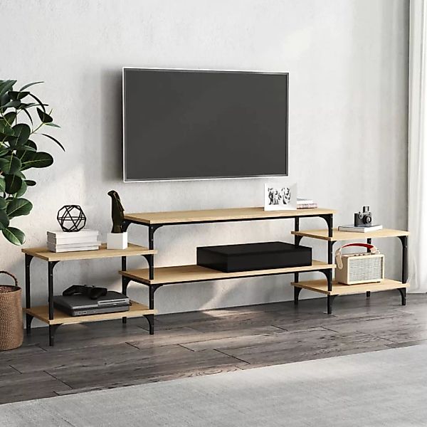 Vidaxl Tv-schrank Sonoma-eiche 197x35x52 Cm Holzwerkstoff günstig online kaufen