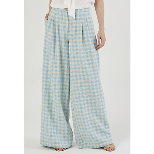 Just Like You  Hosen Karierte Hose mit weitem Bein günstig online kaufen