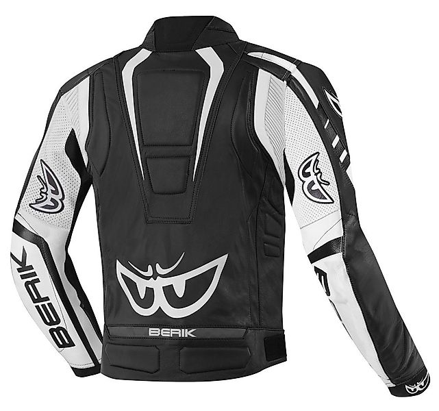 Berik Motorradjacke Striper Motorrad Lederjacke herausnehmbares günstig online kaufen