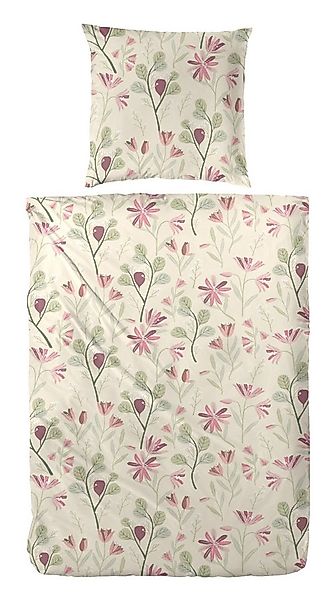 WESTMINSTER Bettwäsche Westminster Feinbiber Bettwäsche 135x200 Blumenwiese günstig online kaufen