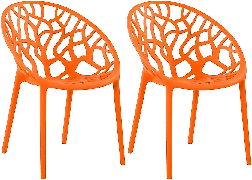 CLP Gartenstuhl Hope (2er Set), Kunststoff, günstig online kaufen