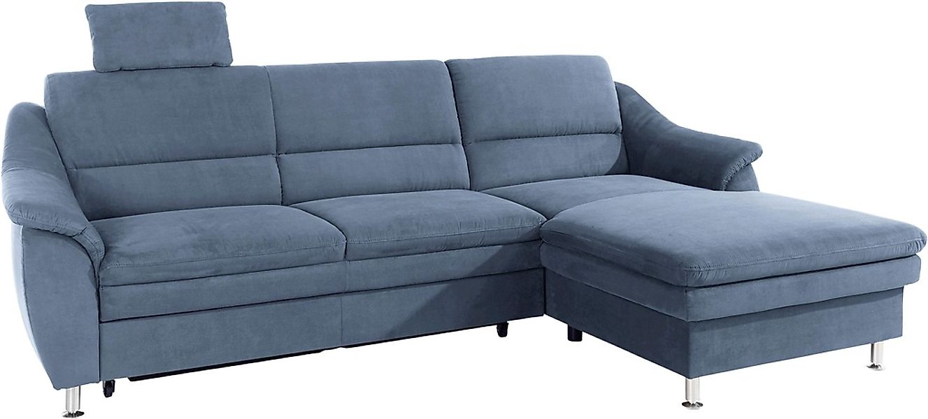 sit&more Ecksofa "Cardoso L-Form" mit Federkern, wahlweise mit Bettfunktion günstig online kaufen