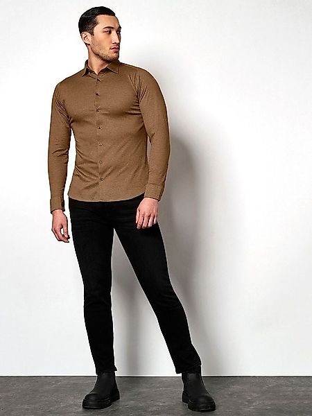 Desoto Hemd Bügelfrei Kent Braun - Größe 3XL günstig online kaufen