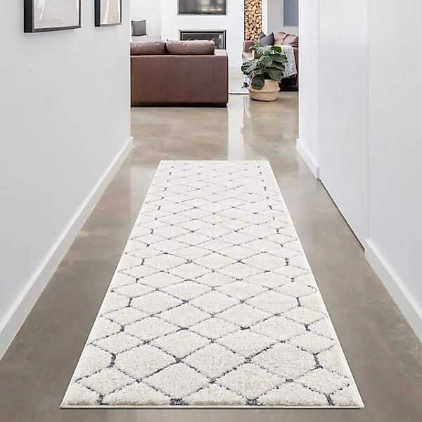 Carpet City Hochflor-Teppich »Focus 4499«, rechteckig, 20 mm Höhe, Läufer, günstig online kaufen
