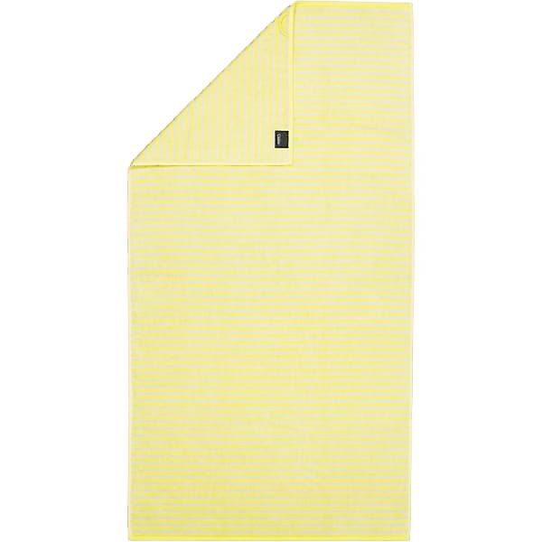 Cawö - Campus Ringel 955 - Farbe: lemon - 57 - Duschtuch 70x140 cm günstig online kaufen