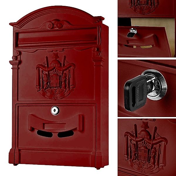 Feel2Home Wandbriefkasten Letterbox Briefkastenanlage Wandbriefkasten 3D günstig online kaufen
