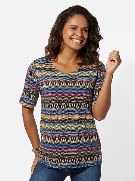 Casual Looks Kurzarmshirt "Shirt", (1 tlg.) günstig online kaufen
