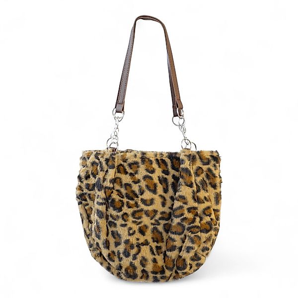 Eyecatcher Handtasche Flauschige Damen Schultertasche im günstig online kaufen