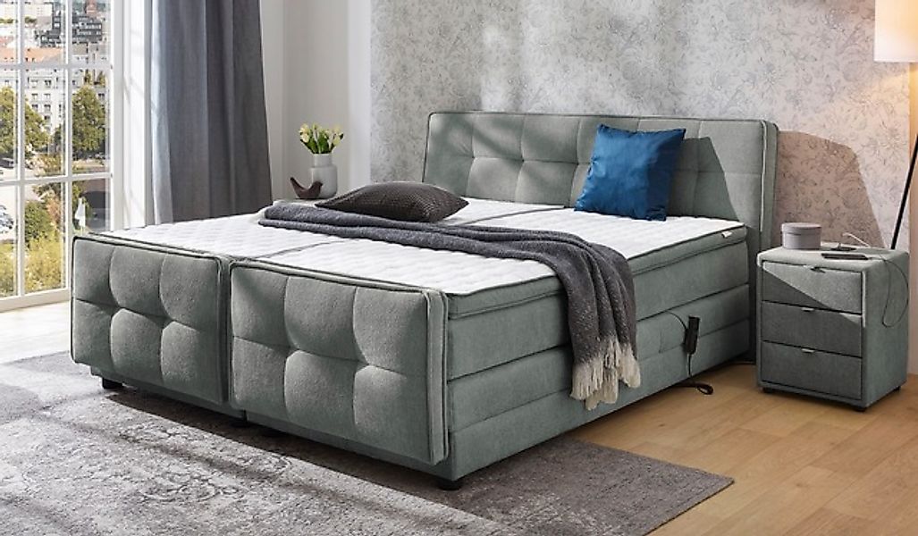 Jockenhöfer Gruppe Boxspringbett »Paloma, Kopf- und Fussteil elektromotoris günstig online kaufen
