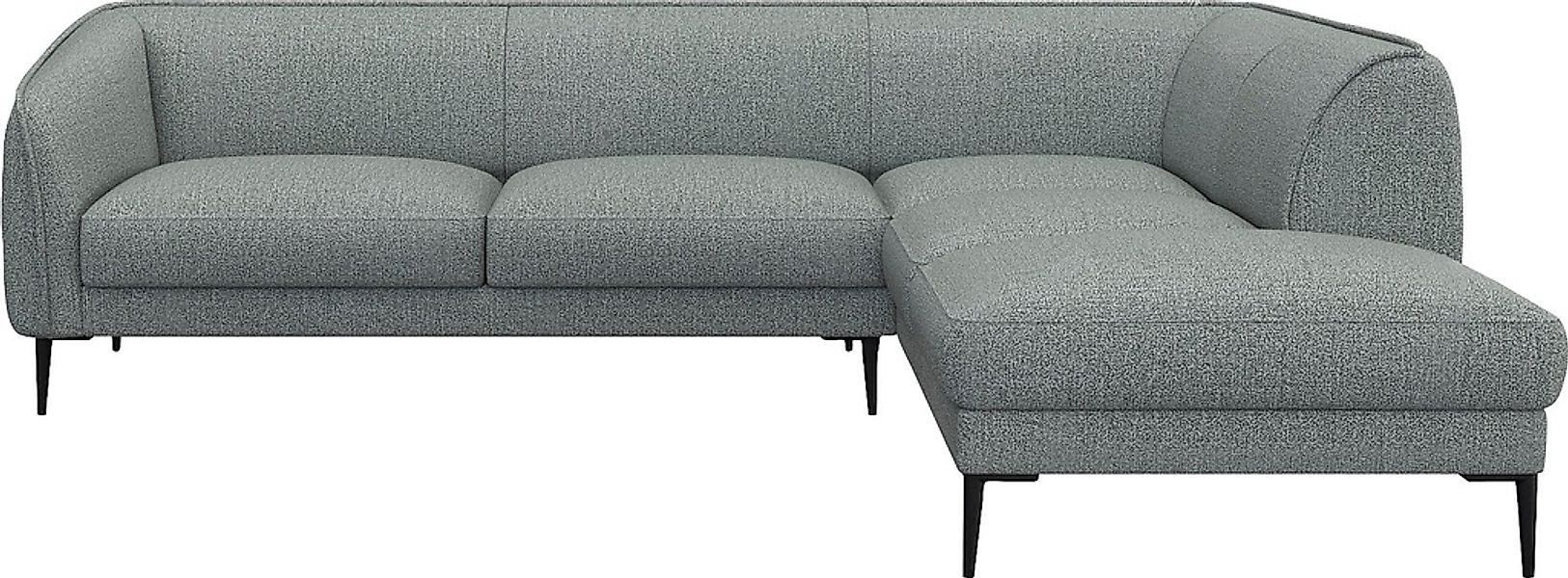 FLEXLUX Ecksofa "Belle Designsofa, L-Form, B/T 268/209 cm" Skandinavisches günstig online kaufen