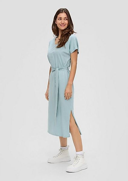 QS Midikleid Kleid Kurzarm-Kleid aus Jersey günstig online kaufen