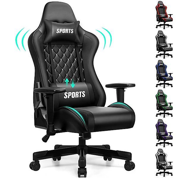 Homimaster Gaming-Stuhl Gaming Stuhl, Ergonomischer Bürostuhl,Gaming günstig online kaufen