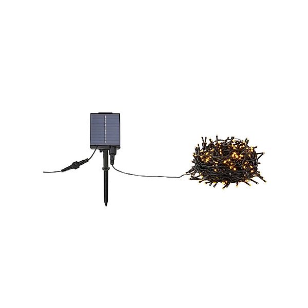 Lichterkette Suno, schwarz, Solar, USB, 300-flammig, IP44 günstig online kaufen