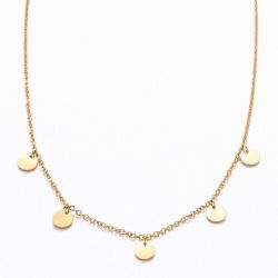 Kim Johanson Kette mit Anhänger Coins günstig online kaufen
