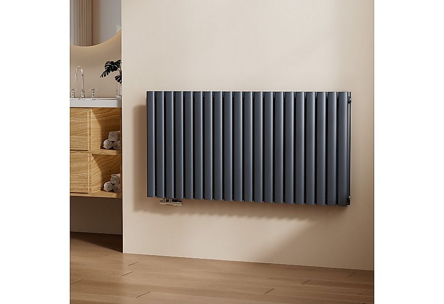 EMKE Heizkörper Design-Heizkörper Horizontal Heizung Ovales Rohr Hochleistu günstig online kaufen