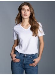 Trigema T-Shirt TRIGEMA V-Shirt Slim Fit günstig online kaufen