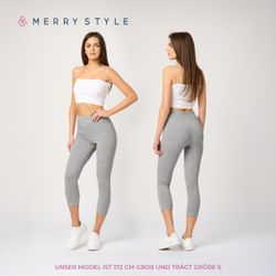 Merry Style Leggings Caprihose Damen 3/4 günstig online kaufen