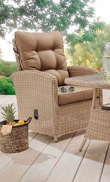 Destiny Loungesessel MERANO, Aluminium, Polyrattan, inkl. günstig online kaufen