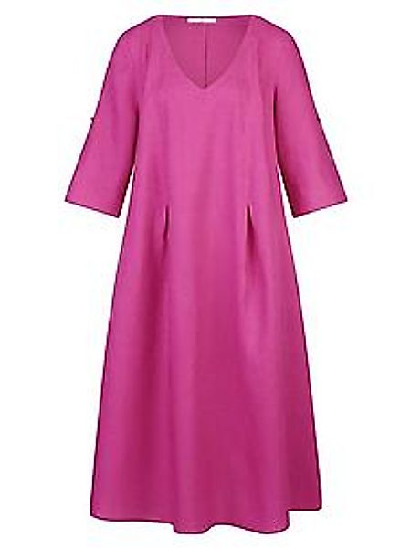 Kleid V-Ausschnitt Emilia Lay pink günstig online kaufen