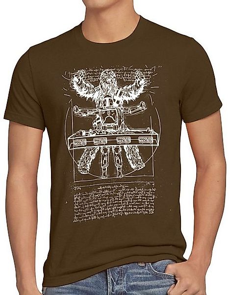 style3 T-Shirt Vitruvianischer Wookiee boba mandalorian fett günstig online kaufen