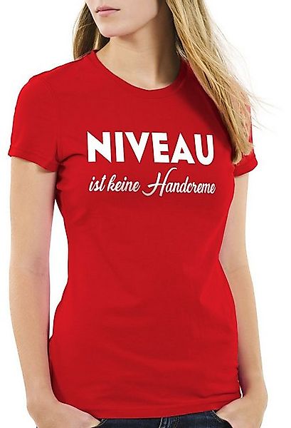 style3 T-Shirt Niveau ist keine Handcreme Creme Funshirt Spruch nivea fun l günstig online kaufen