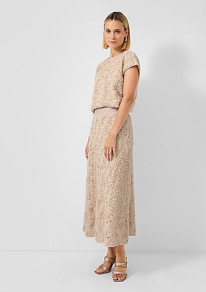 s.Oliver Midirock Rock Ausgestellter Rock mit Viskosefutter günstig online kaufen