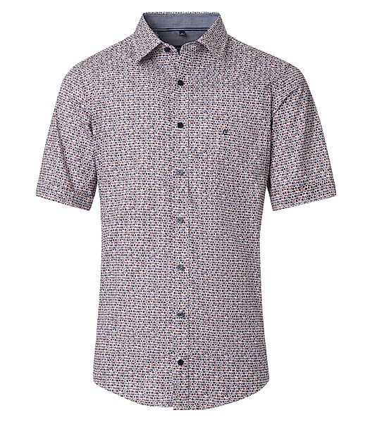CASAMODA Kurzarmhemd CASAMODA Freizeithemd Kurzarm Print günstig online kaufen