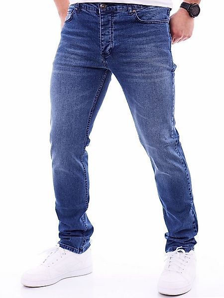 Reslad Stretch-Jeans Reslad Jeans Herren Regular Fit Hose Jeanshose RS-2125 günstig online kaufen