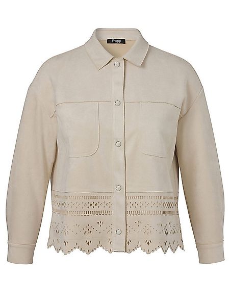 FRAPP Lederjacke (1-St) Große Größen günstig online kaufen