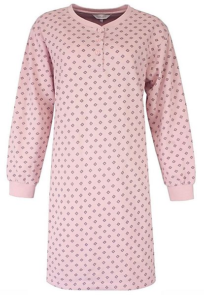 Tenderness Nachthemd Damen Microfleece Schlafshirt warm (1-tlg) Modisches D günstig online kaufen