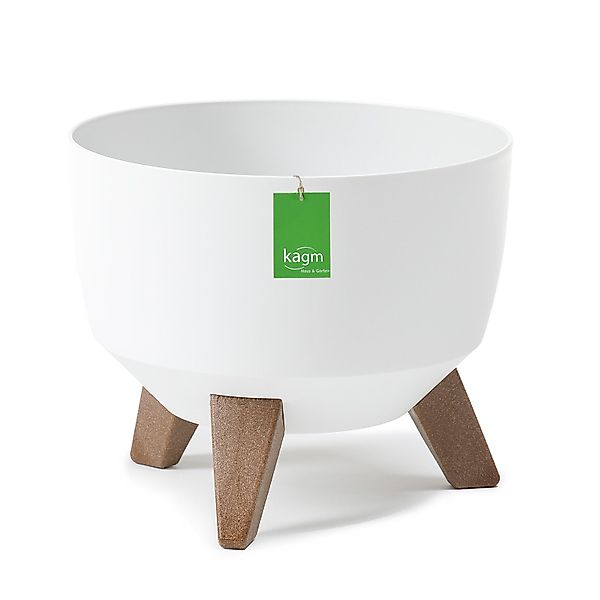 KAGM Pflanzschale Blumenschale mit Füßen Blumentopf günstig online kaufen