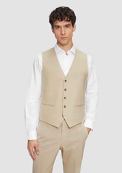 s.Oliver BLACK LABEL Anzugweste s.O Pure: günstig online kaufen