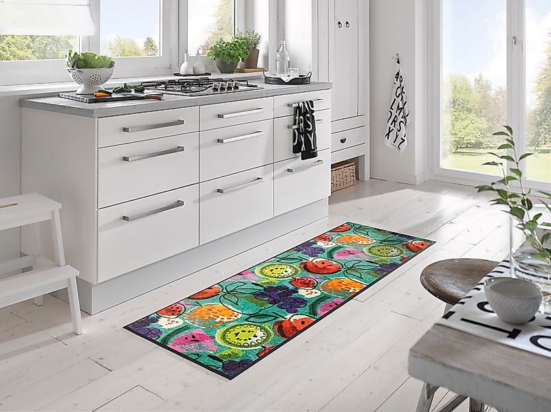wash+dry by Kleen-Tex Läufer »Fruit Fiesta«, rechteckig günstig online kaufen