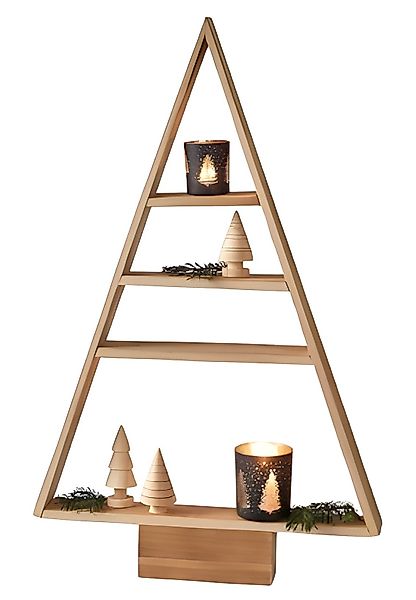 Dekoleidenschaft Standregal Dekotanne "Rustikal" aus recyceltem günstig online kaufen