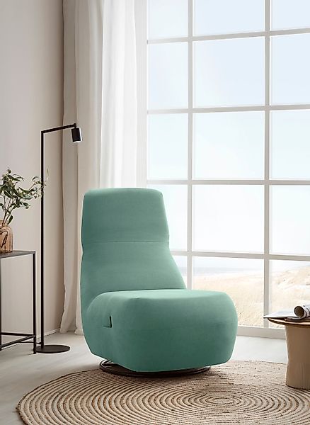 andas Relaxsessel »Emberson Sessel, Rückenlehne hochklappbar, Drehsessel« R günstig online kaufen