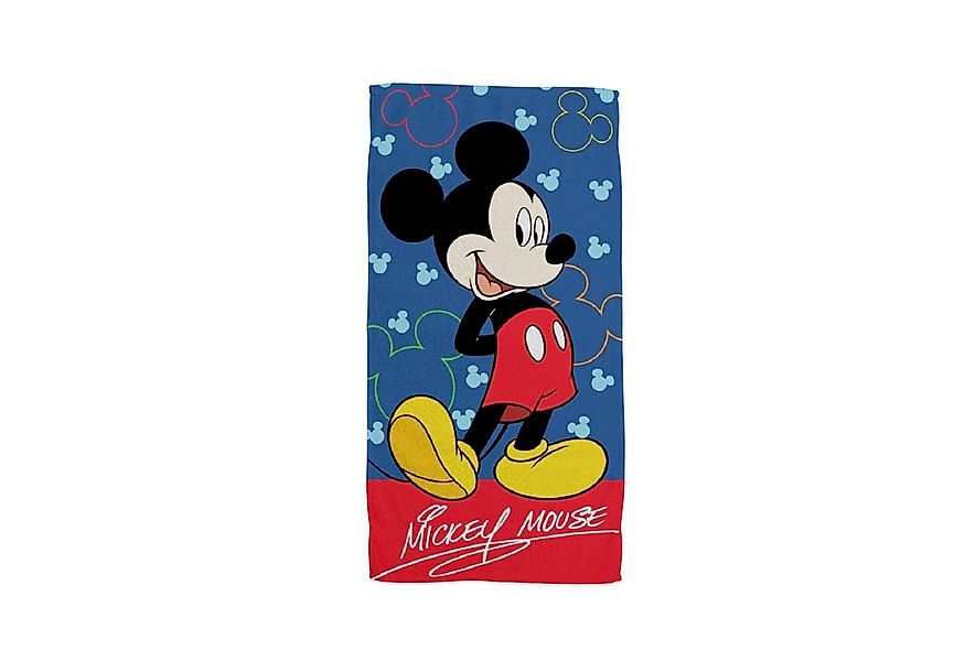 Disney Mickey Mouse Strandtuch Kinder Badehandtuch – Weiches & saugstarkes günstig online kaufen