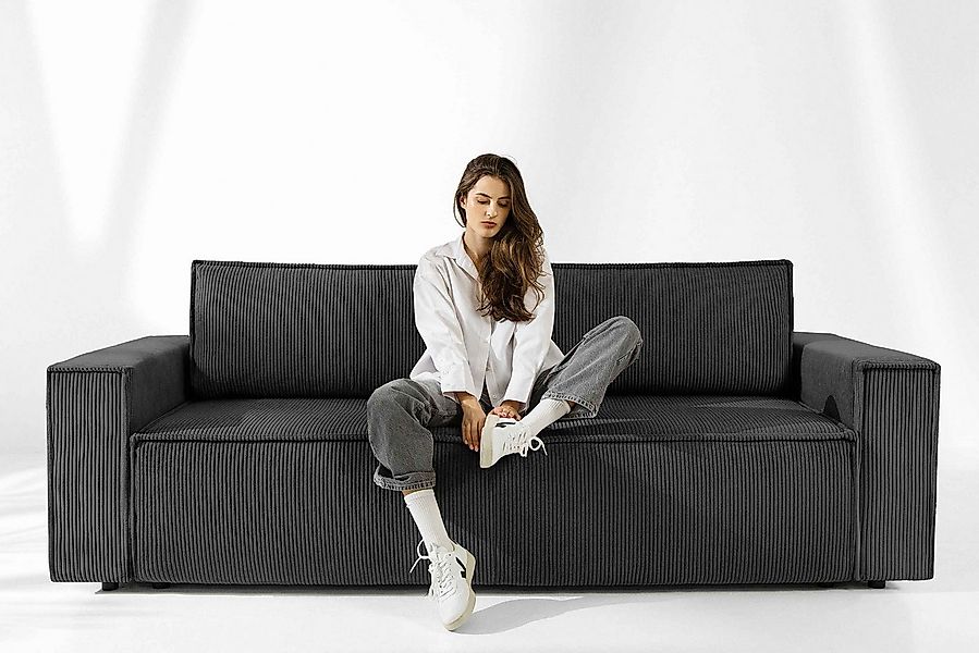 KONSIMO® 3-Sitzer Sofa NAPI mit Schlaffunktion, Modern, hergestellt in der günstig online kaufen