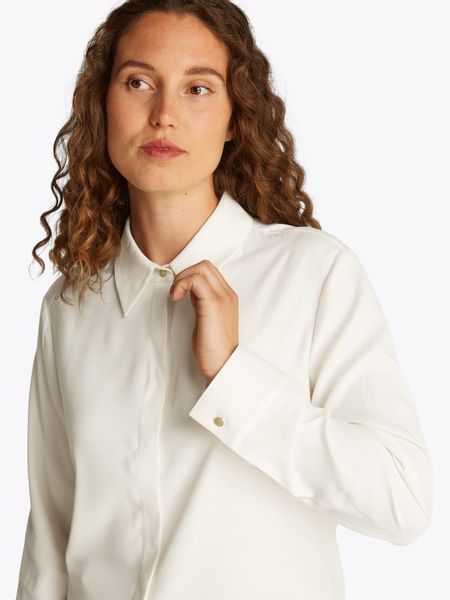 Tommy Hilfiger Hemdbluse SOFT VISCOSE REGULAR günstig online kaufen