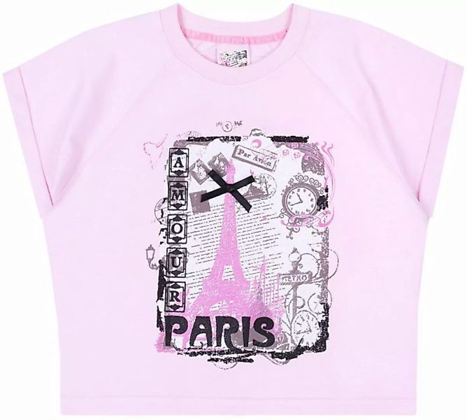 Sarcia.eu Kurzarmbluse Pinkes T-Shirt mit kurzen Ärmeln PARIS 5-6 Jahre günstig online kaufen