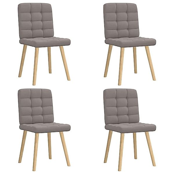 vidaXL Esszimmerstuhl Esszimmerstühle 4 Stk. Taupe günstig online kaufen