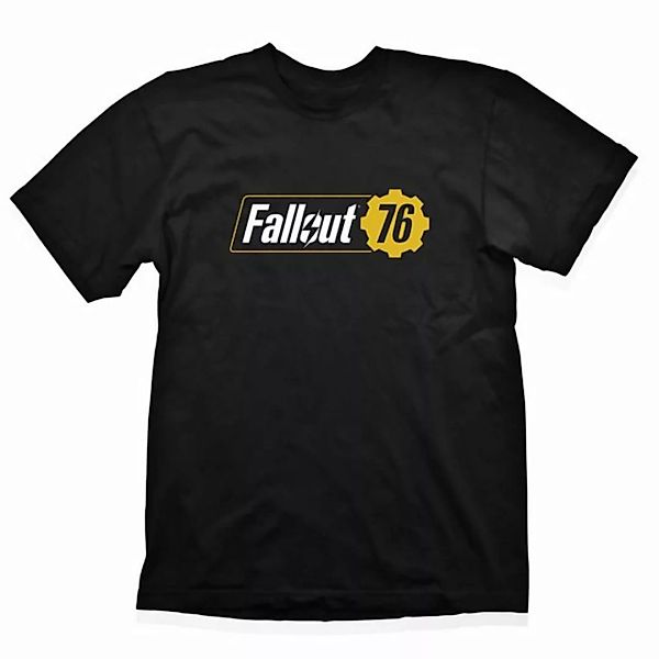 GAYA T-Shirt Fallout 76 T-Shirt mit Logo, Schwarz, Größe: L (1-tlg) Fallout günstig online kaufen