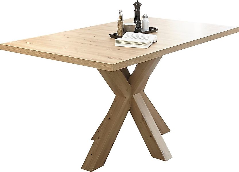 Mäusbacher Esstisch "TOPSELLER", (Esstisch), 160 cm, ausziehbar auf 210 cm, günstig online kaufen