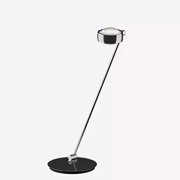 Occhio Sento Tavolo 80 D Tischleuchte LED links, Kopf chrom glänzend/Body c günstig online kaufen