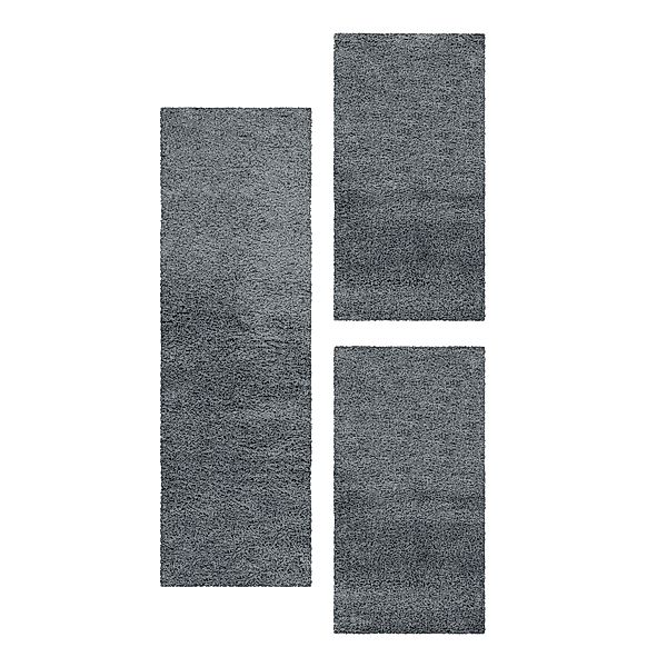 SIMPEX24 Hochflor-Bettumrandung Unicolor - Einfarbig, Höhe günstig online kaufen
