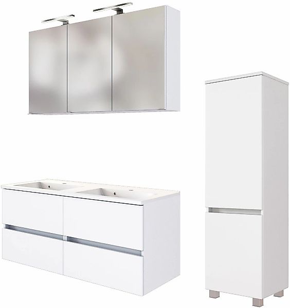 welltime Badmöbel-Set "Welltime Möbel Baabe Waschtisch-Set 3tlg. oder 5tlg. günstig online kaufen