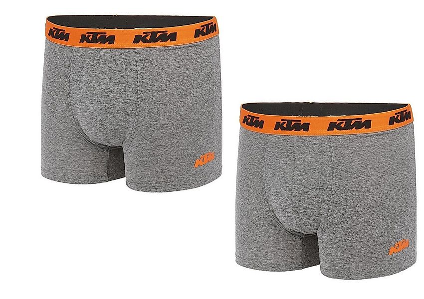 KTM Boxershorts Men Hüft-Shorts Basic Unterhose Outdoorsport (2er-Pack) mit günstig online kaufen